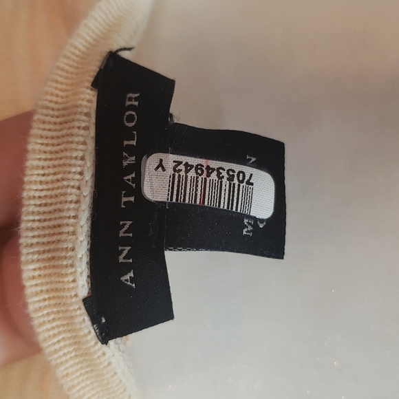 Ann Taylor Lightweight Buttondown  Sweater with Decorative Buttons - Picture 3 of 5